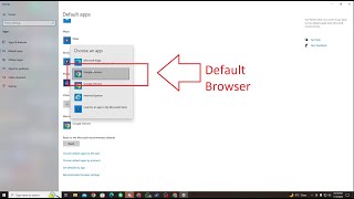 How To Make Google Chrome Default Browser In Windows 10 [upl. by Newman]