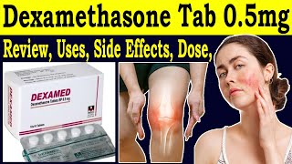 Dexamethasone tablets ip 05 mg uses in hindi  Review dexamed 05 mg  Uses Side Effect Pregnancy [upl. by Aldric]