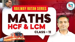 Railway Ratan Series  Railway Maths  LCM amp HCF  11  Square Root By Rakesh Yadav Sir [upl. by Sigfrid]