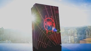 UNBOXING SpiderVerse JORDAN 1 quotOrigins Storyquot SNEAKER Review [upl. by Esinrahc861]