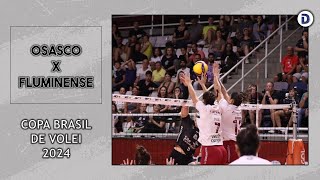 Osasco x Fluminense  Quartas de Final  Melhores Momentos  Copa Brasil de Vôlei 2024 [upl. by Roberts]