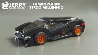 LEGO Lamborghini Terzo Millennio instructions MOC 75 [upl. by Sirama]