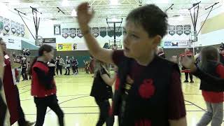 Chilkat Dancers with Haines Students Perform quotKiller Whale Divequot Song [upl. by Aramak558]