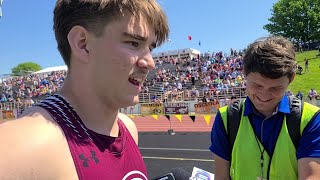 Nathan Axmann wins the B boys long jump [upl. by Collen]