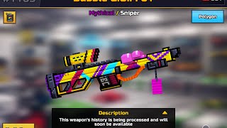 Mythical Bubble GUM 01 Sniper is op  Pixel Gun 3D weapon review [upl. by Elvin546]