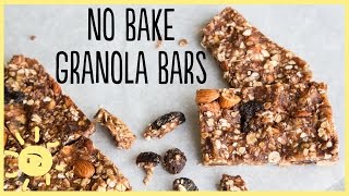 EAT  No Bake Granola Bars Gluten Free [upl. by Argyle895]