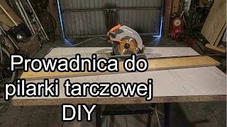 Prosta prowadnicaszyna do pilarki tarczowej DIY [upl. by Daph]