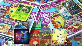 Ouverture de 6 Tripacks Pokémon XY4 Vigueur Spectrale  DavidLafarge VS MissJirachi la Revanche [upl. by Fonda]