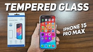 Tempered Glass OxyGuard  iPhone 15 Pro Max [upl. by Mathre]