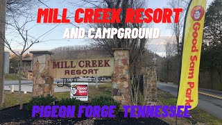 Mill Creek Resort amp Campground Pigeon Forge TN [upl. by Adolf324]