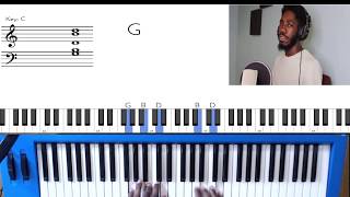 How To Play Kompa On The Piano Lesson 1 [upl. by Leiba]