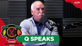 Joel Quenneville breaks his silence about Chicago Blackhawks scandal  CHGO Blackhawks Podcast [upl. by Alomeda]