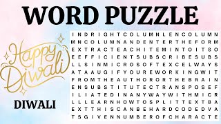 🎉🌍 Ultimate Word Search Challenge Festivals Around the World 🎇🧧 [upl. by Anoyek]