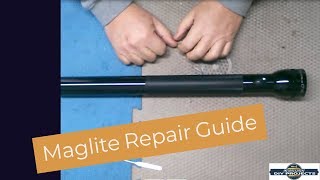 Maglite Flashlight Batteries Stuck Removal Guide  How to Remove Exploded Batteries [upl. by Naimerej]