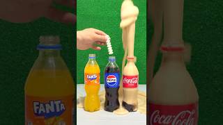 Mentos vs Coke Pepsi and Fanta were shocked😱 Big Experiment [upl. by Candida]