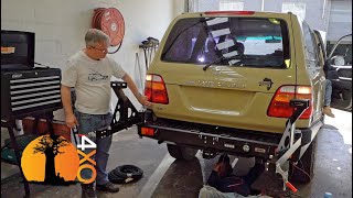 Rear Bumper amp Meet and Greet 20YearOld Land Cruiser Restoration part13 [upl. by Nahtahoj]