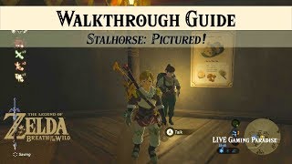 Breath of the Wild  Staledhorse Pictured  Walkthrough Guide [upl. by Melvena]