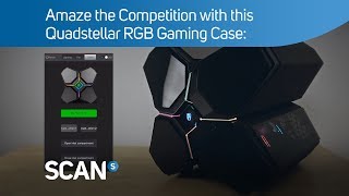 Deepcool Quadstellar RGB Full Tower Gaming Case  Product Overview [upl. by Zeralda654]