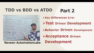 2  TDD vs BDD vs ATDD  Key Differences [upl. by Granny]