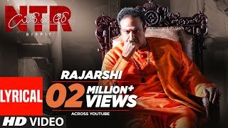 Rajarshi Full Song With Lyrics  NTR Biopic Songs  Nandamuri Balakrishna  MM Keeravaani [upl. by Bixler]