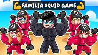 Teniendo una Familia MAMADÍSIMA de SQUID GAMES en Roblox [upl. by Engleman]