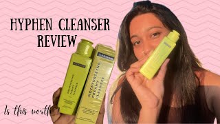 Hyphen cleanser review skincare product💚 [upl. by Eudosia915]