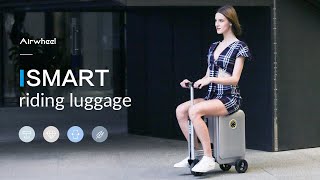 Smart luggage New rideable electric suitcase luggage in 2021  Airwheel SE3S [upl. by Ahras]