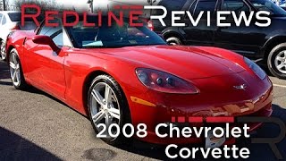 2008 Chevrolet Corvette Review Walkaround Exhaust Test Drive [upl. by Aleedis721]