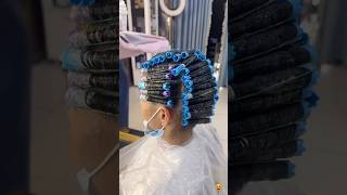 How to get curly for females curlyhairstyles youtubeshorts barbershop [upl. by Oetomit]