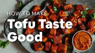 How to Make Tofu Taste Good  Minimalist Baker Recipes [upl. by Enerak]