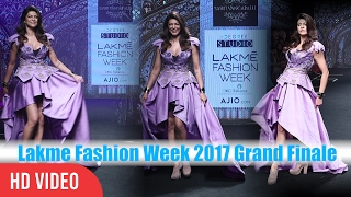 Miss Universe Sushmita Sen Ramp Walk  Lakme Fashion Week Summer Resort 2017 Grand Finale [upl. by Dami]