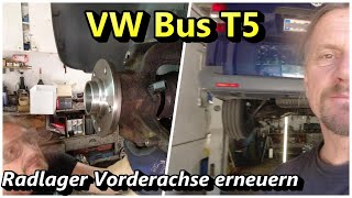 VW T5 Radlager erneuern [upl. by Fauman607]