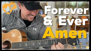 Forever and Ever Amen  Randy Travis  Prime Country Songbook Guitar [upl. by Yehudit]