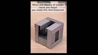 Just when you need staples for the stapler 🙄 tesseract [upl. by Bondy769]