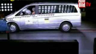 Mercedes Viano Crash Test [upl. by Garzon373]