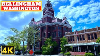 BELLINGHAM Washington  Downtown 4K Walking Tour 🇺🇸 [upl. by Caspar]