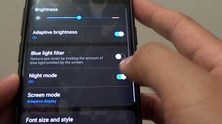 Samsung Galaxy S9 How to Change to White or Black Background Theme [upl. by Home]