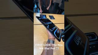 The New M4 iPad Pro w OLED Display First Look amp HandsOn apple ipadpro m4 [upl. by Mighell]