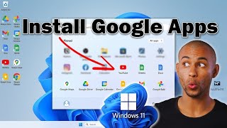 How to install Google Apps on Windows 11 [upl. by Ariew]