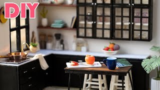 DIY Miniature Dollhouse Kitchen MAKEOVER Satisfying Relaxing Video [upl. by Elyrpa]