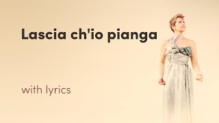 Joyce DiDonato  Lascia chio pianga Lyric Video [upl. by Alfred]