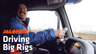 Driving a Volvo BigRig w Jason Torchinsky  Time for Trucks Pt 2 [upl. by Nedda275]