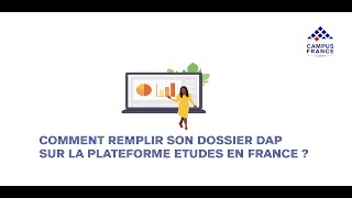 Comment remplir son dossier sur la plateforme Etudes en France [upl. by Amieva536]