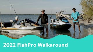 2022 SeaDoo FishPro Walkaround [upl. by Etienne]