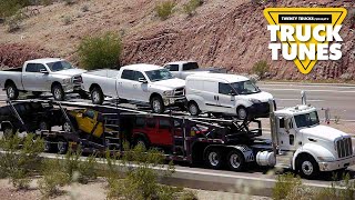 Car Carrier for Children  Truck Tunes for Kids  Twenty Trucks Channel [upl. by Thomajan]