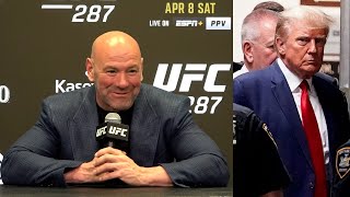 Dana White reveals Donald Trumps favourite UFC Fighters [upl. by Ellierim817]