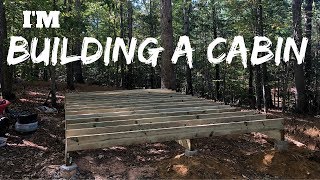 Building a cabin from scratch [upl. by Renat]