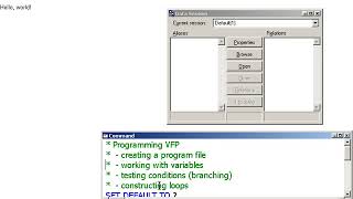 Learn Visual FoxPro  garfieldhudsoncom  Programming VFP concepts amp constructs Lesson 12 of 30 [upl. by Noevad553]