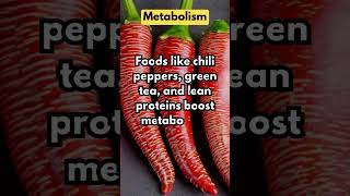 Top Foods to Boost Your Metabolism [upl. by Tattan]