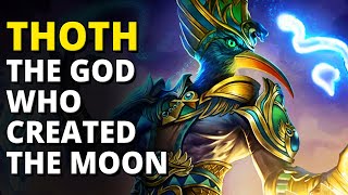 Thoth Creator of the Moon  Egyptian Mythology Explained [upl. by Asirralc120]